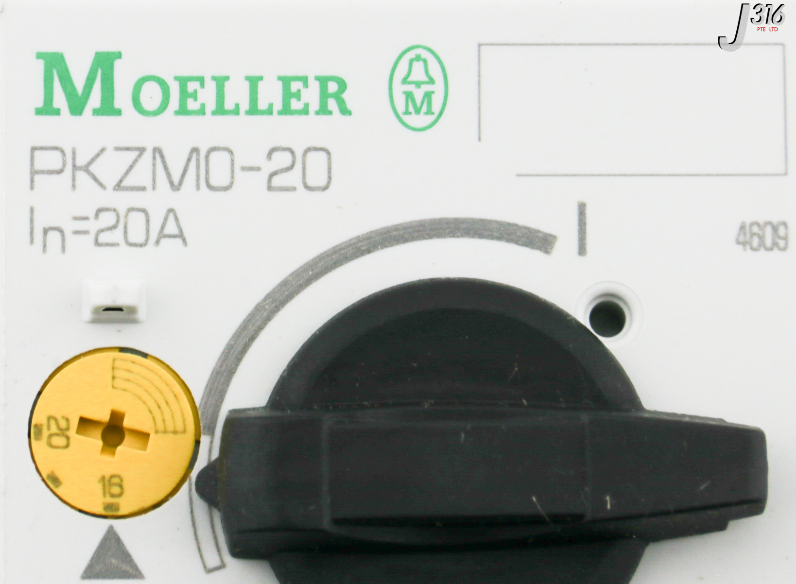 31806 MOELLER 3P CHANNEL, MOTOR-PROTECTIVE CIRCUIT-BREAKER, 20A